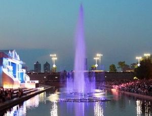 Поющий фонтан в Историческом сквере будет работать до 25 сентября