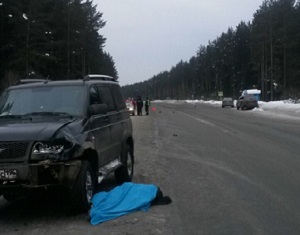 Под Первоуральском водитель «УАЗ патриот» насмерть сбил пешехода (ФОТО)