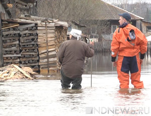 В Слободо-Туринском районе введен режим повышенной готовности в связи с паводком