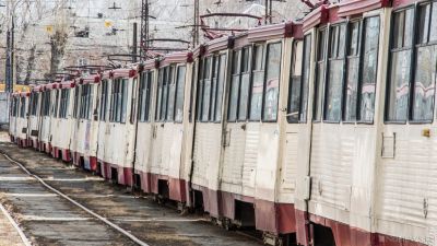 В Челябинске остановлено движение трамваев в Металлургический район