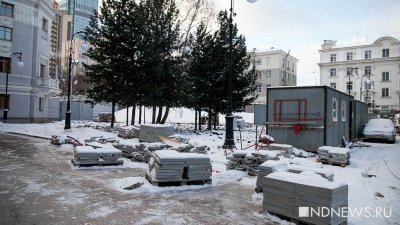 Сроки реконструкции сквера у оперного театра провалены (ФОТО)