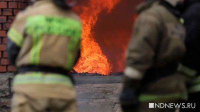 Крупный пожар в Тольятти: сгорел покрасочный цех