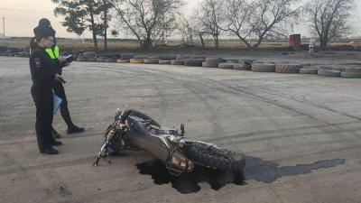 15-летний мотоциклист погиб, наехав на натянутый трос