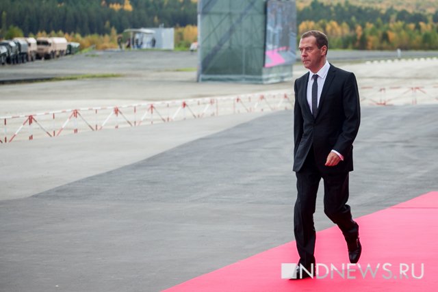 Новый Регион: Медведев стал главным развлечением для посетителей RAE (ФОТО)