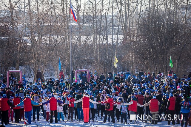 Новый Регион: В Екатеринбурге прошла ''Лыжня России''-2016 (ФОТО)