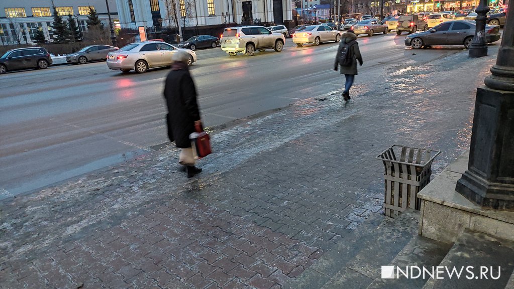 Новый День: В мэрии рассказали, что чистили город после ледяного дождя