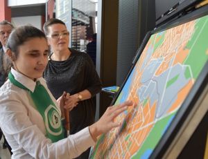 В Екатеринбурге появилась интерактивная 3D-карта для незрячих (ФОТО)