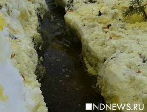 Зелёный снег на Урале: насколько опасен и кто виноват
