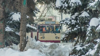 В Челябинске продлили закрытие движения троллейбуса №25