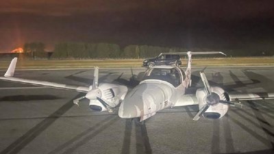 В Татарстане самолет совершил жесткую посадку