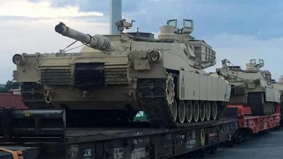 Украина получила обещанную США партию из 31 танка Abrams