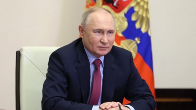 Путин побеждает с 87,32% голосов после обработки более 99% протоколов