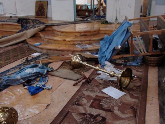377 Житель села  разгромил церковь Православие СВЕРДЛОВСКАЯ ОБЛАСТЬ 