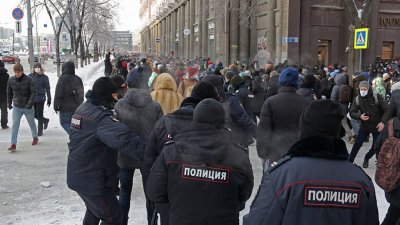 Шесть челябинцев арестованы за участие в несанкционированной акции 23 января